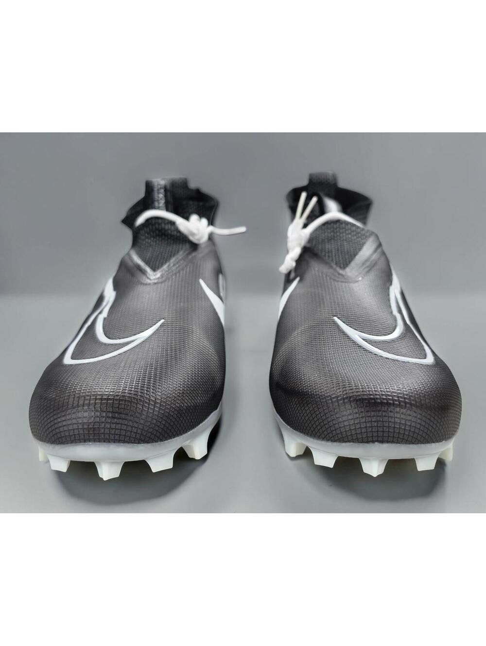 Nike Alpha Menace Elite 3 Flyknit CT6648-001 Black White Men’s 14 NWOT No Box - Picture 2 of 14
